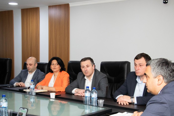 შეხვედრა აჭარის სოფლის მეურნეობის სამინისტროში