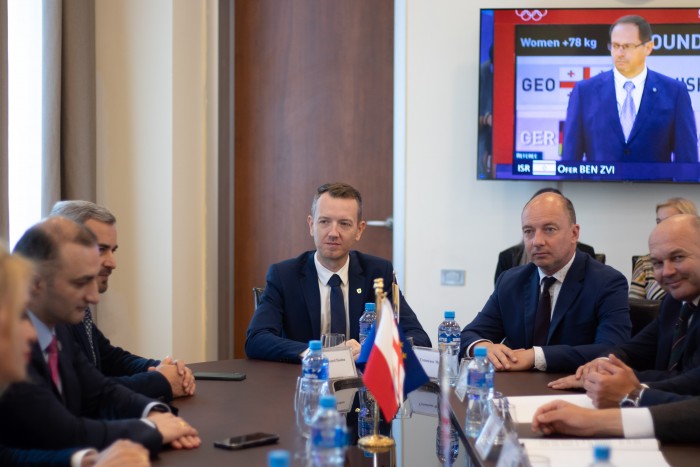 დავით გაბაიძემ ქვემო სილეზიის სავოევოდოს ოფიციალურ დელეგაციას უმასპინძლა