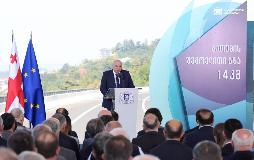 ბათუმის შემოვლითი გზა გაიხსნა