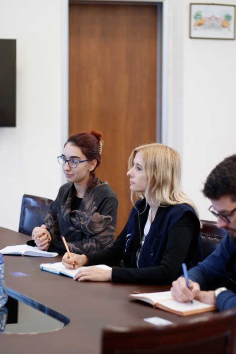 დავით გაბაიძე საერთაშორისო რესპუბლიკური ინსტიტუტის სადამკვირვებლო მისიის წარმომადგენლებს შეხვდა