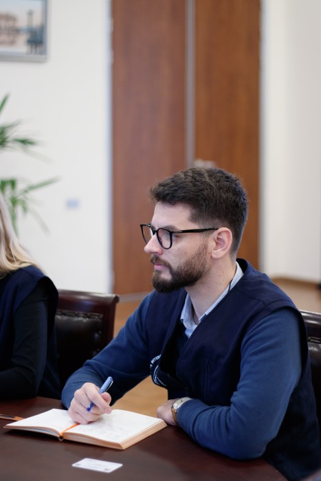 დავით გაბაიძე საერთაშორისო რესპუბლიკური ინსტიტუტის სადამკვირვებლო მისიის წარმომადგენლებს შეხვდა