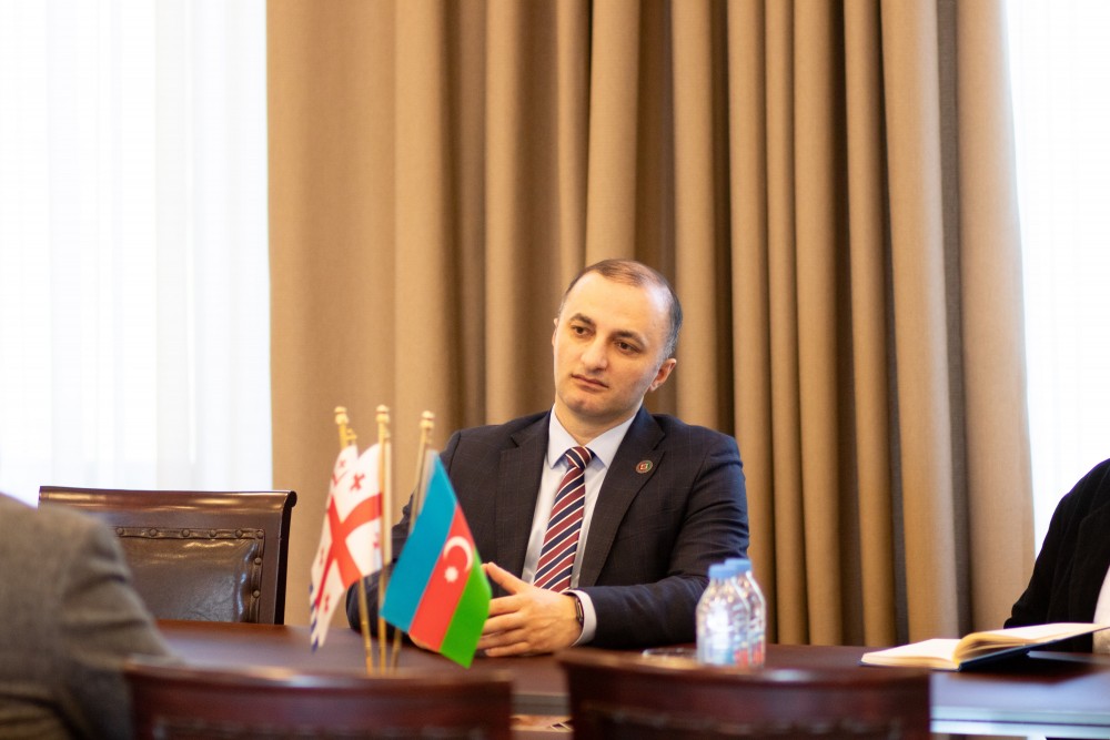 დავით გაბაიძემ  აზერბაიჯანის გენერალურ კონსულს უმასპინძლა