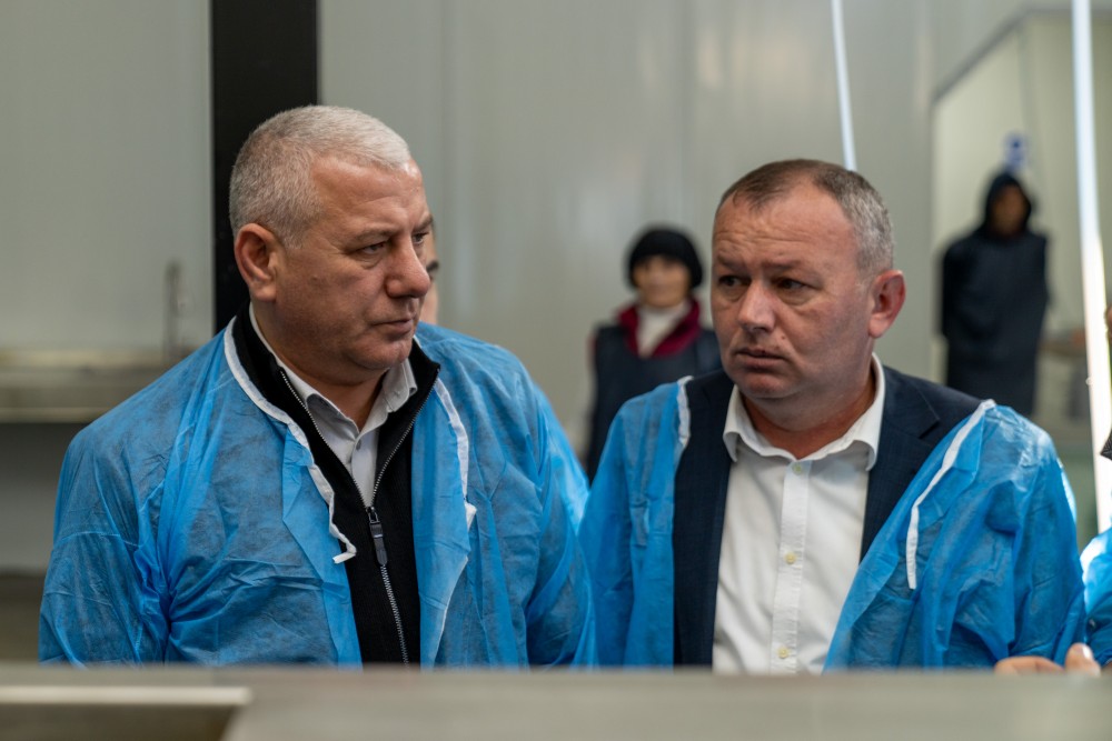 ძენწმანში კარტოფილის მიმღებ-გადამამუშავებელი საწარმო გაიხსნა