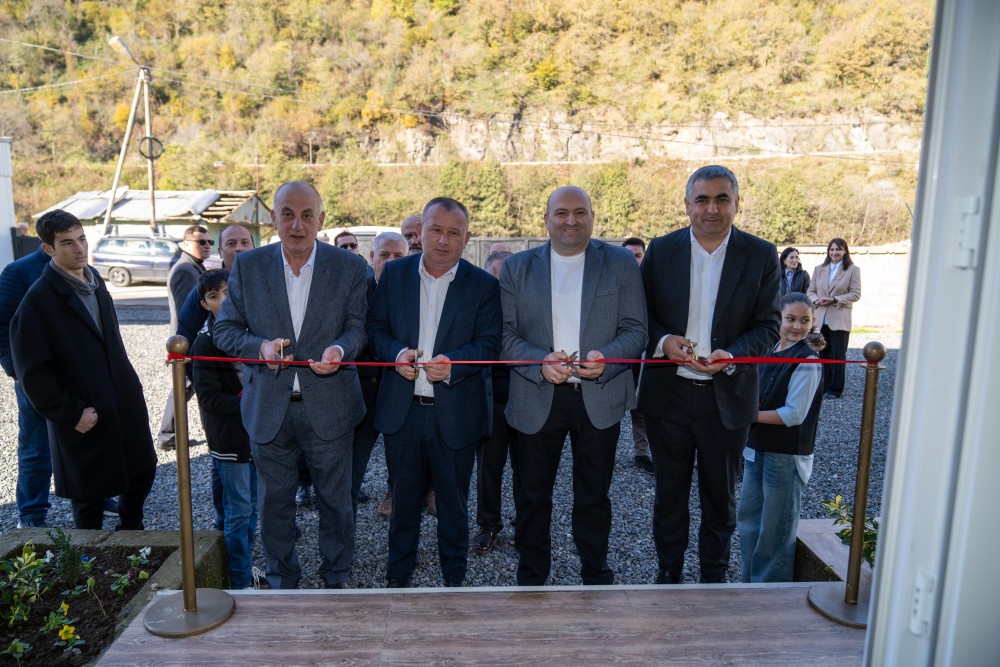 ძენწმანში კარტოფილის მიმღებ-გადამამუშავებელი საწარმო გაიხსნა