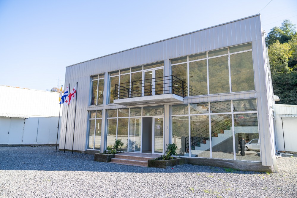 ძენწმანში კარტოფილის მიმღებ-გადამამუშავებელი საწარმო გაიხსნა