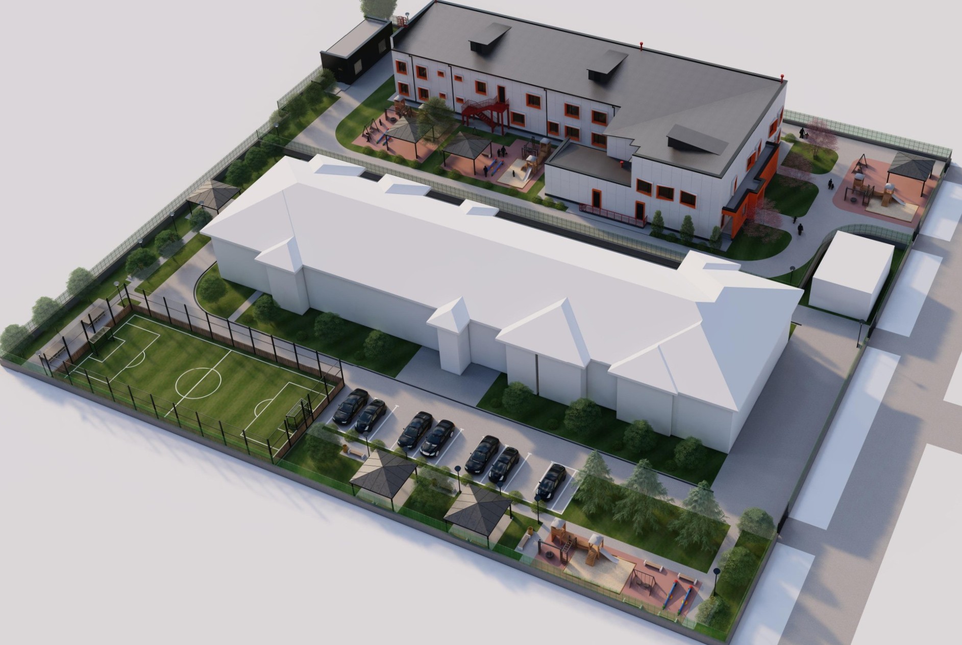 აეროპორტის ადმინისტრაციულ ერთეულში მნიშვნელოვანი ინფრასტრუქტურული პროექტები ხორციელდება