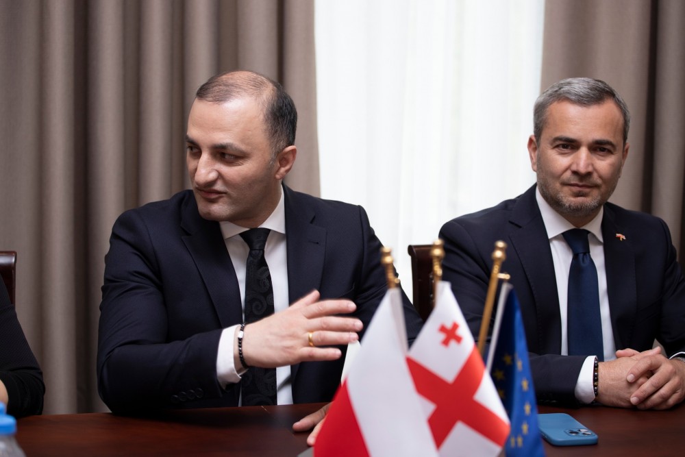 აჭარის უმაღლეს საბჭოში პოლონეთის დელეგაციას უმასპინძლეს