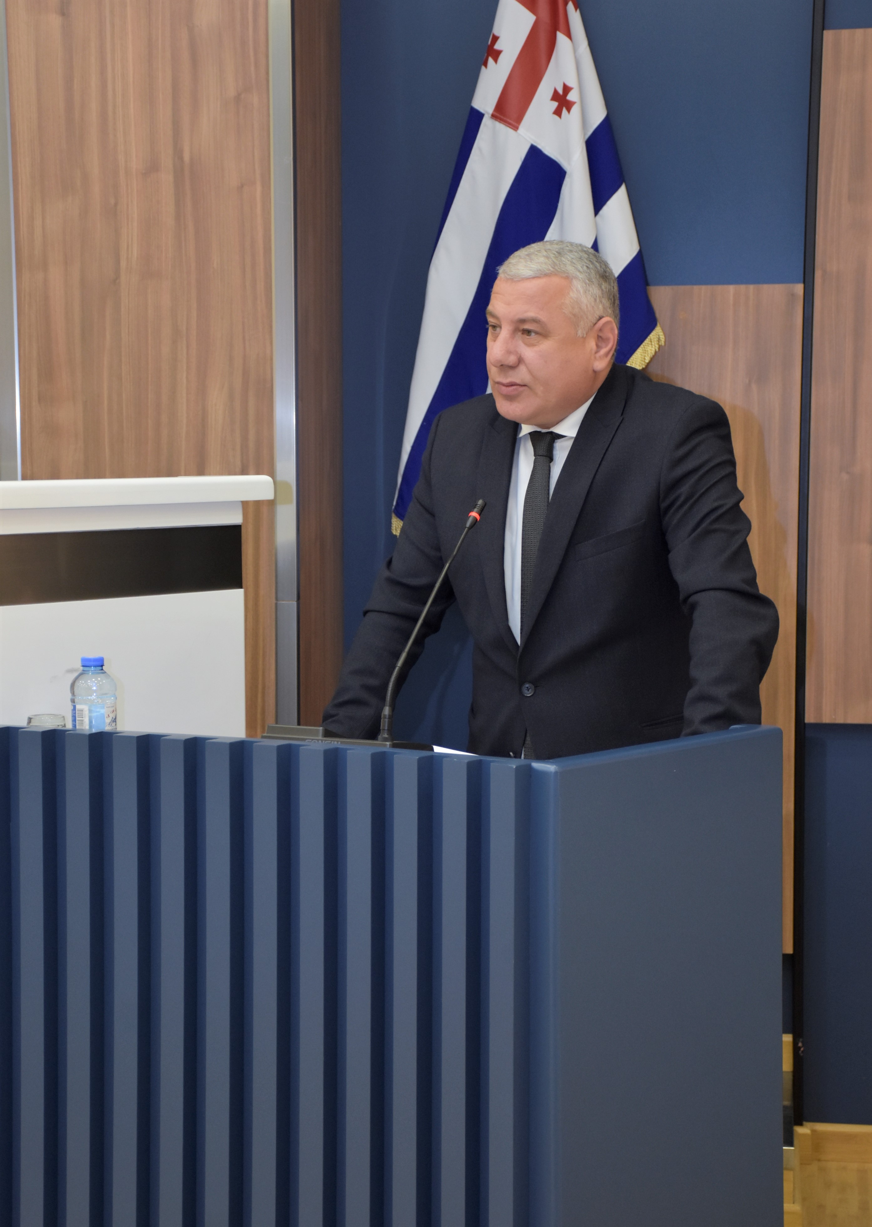 მარინე გვიანიძე და ფრიდონ ფუტკარაძე სოფლის მეურნეობის სამინისტროს საშუალოვადიანი სამოქმედო გეგმის საჯარო განხილვას დაესწრნენ