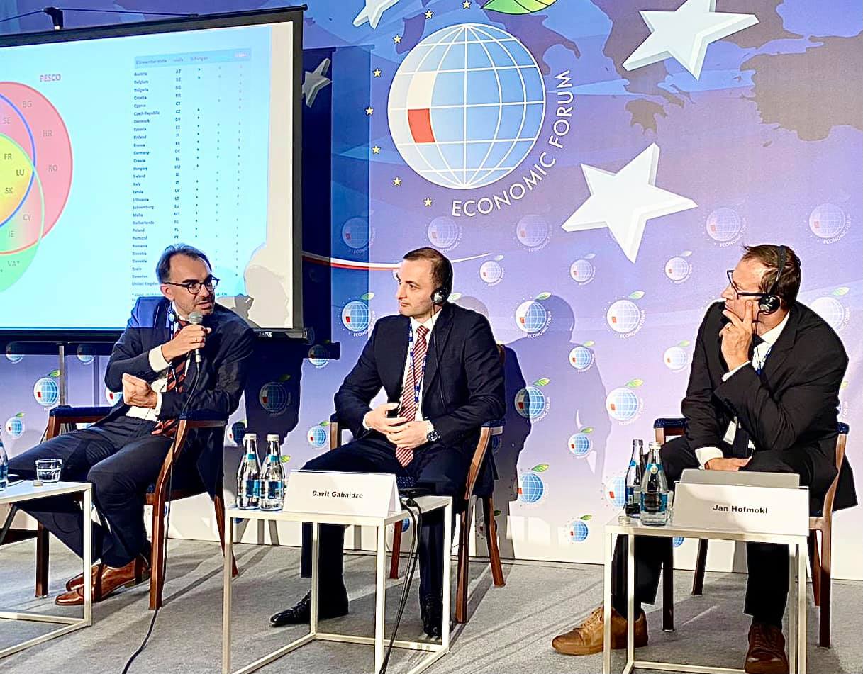 დავით გაბაიძე კარპაჩის ეკონომიკურ ფორუმს დაესწრო