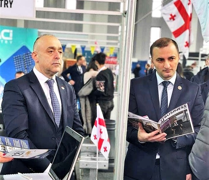 დავით გაბაიძემ სამშენებლო მასალებისა და დეველოპერების მე-11 საერთაშორისო გამოფენა დაათვალიერა