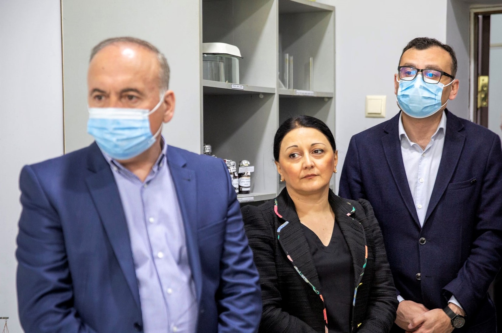 ტიტე აროშიძე და ფრიდონ ფუტკარაძე ბათუმის რეგიონულ ლაბორატორიაში გამართულ სამუშაო შეხვედრაში მონაწილეობდნენ