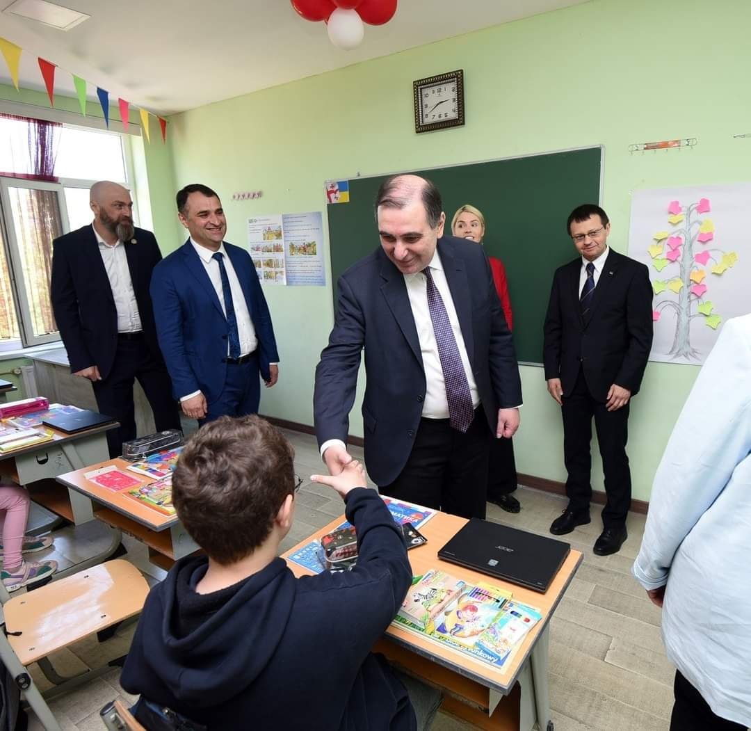 ბათუმის მე-20 საჯარო სკოლაში სწავლების უკრაინულენოვანი სექტორი ამოქმედდა