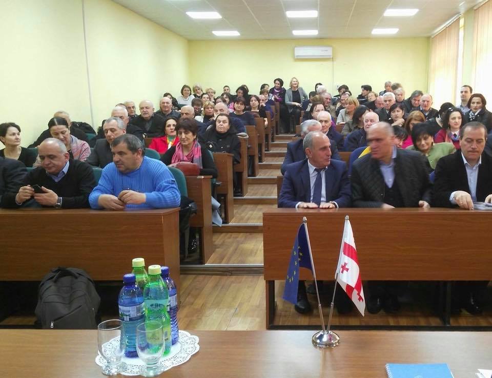 დავით სერგეენკოს შეხვედრა მედიკოსებთან