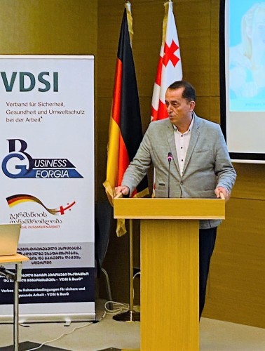 საერთაშორისო კონფერენცია - „პარტნიორული სისტემის განვითარება საქართველოში გარემოსდაცვითი და შრომის უსაფრთხოების სტანდარტების გასაუმჯობესებლად“ 