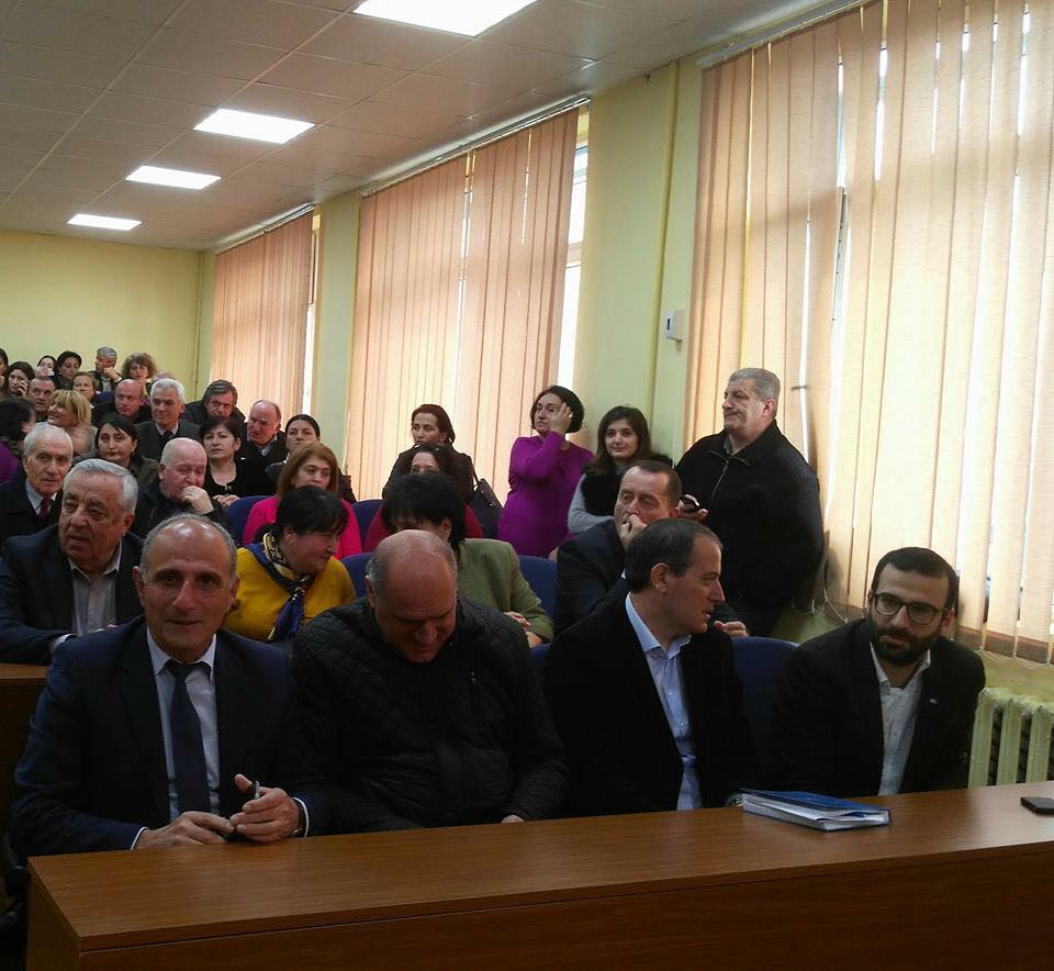 დავით სერგეენკოს შეხვედრა მედიკოსებთან