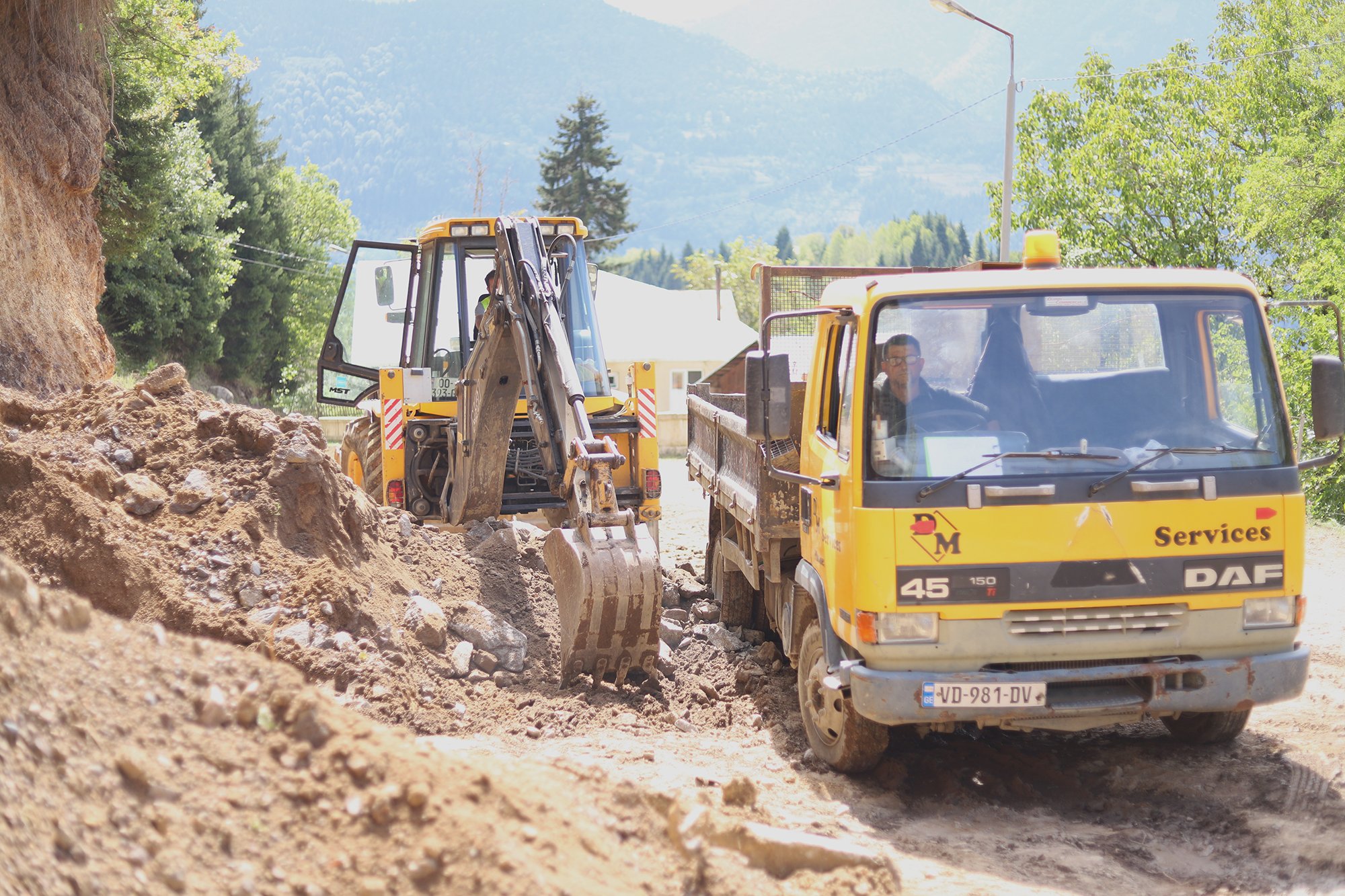 ვაშლოვანი-შურმულის საავტომობილო გზის 2,8-კილომეტრიან მონაკვეთზე სარეაბილიტაციო სამუშაოები მიმდინარეობს