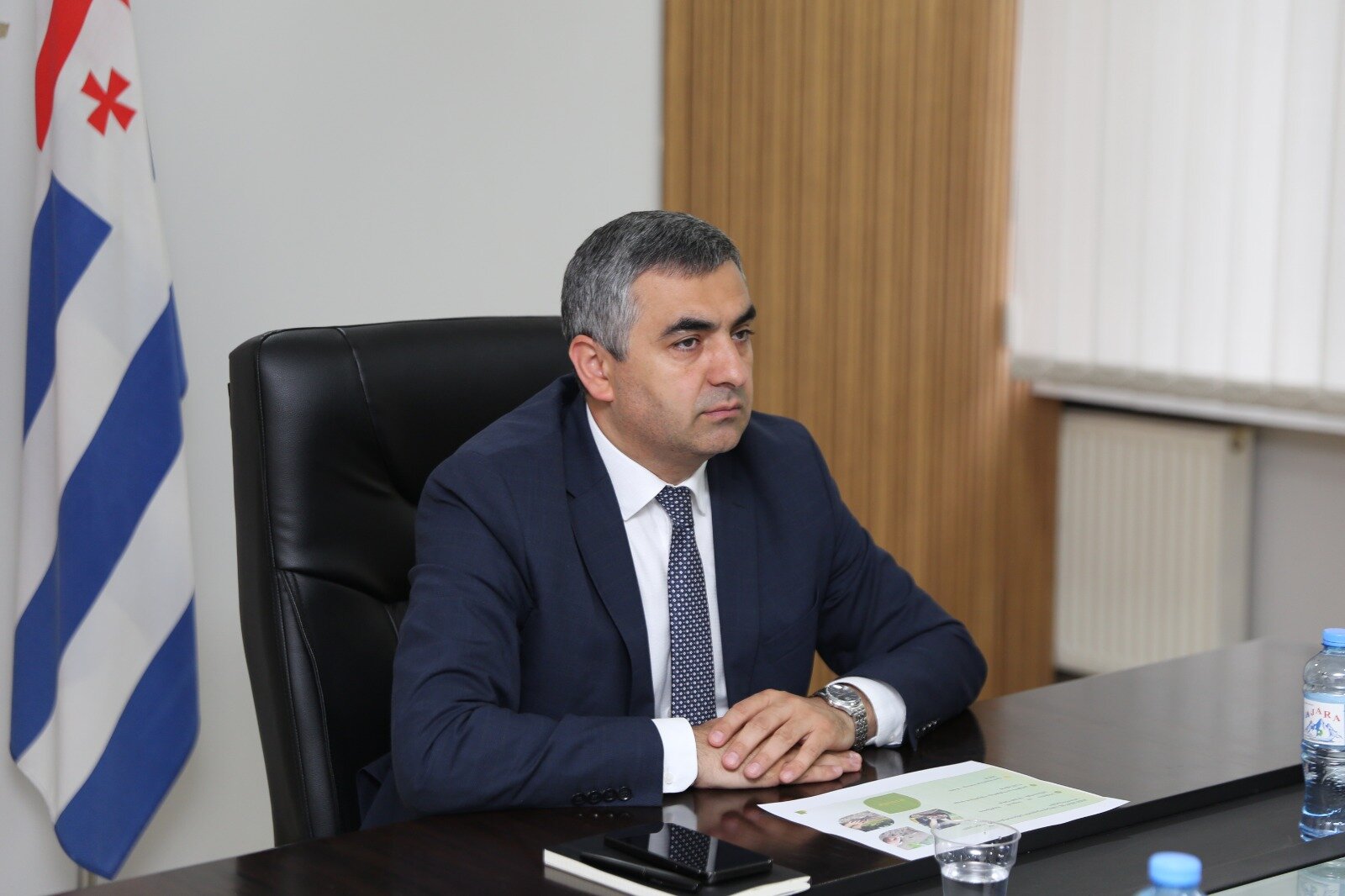 მარინე გვიანიძე და ფრიდონ ფუტკარაძე სოფლის მეურნეობის სამინისტროს საშუალოვადიანი სამოქმედო გეგმის საჯარო განხილვას დაესწრნენ