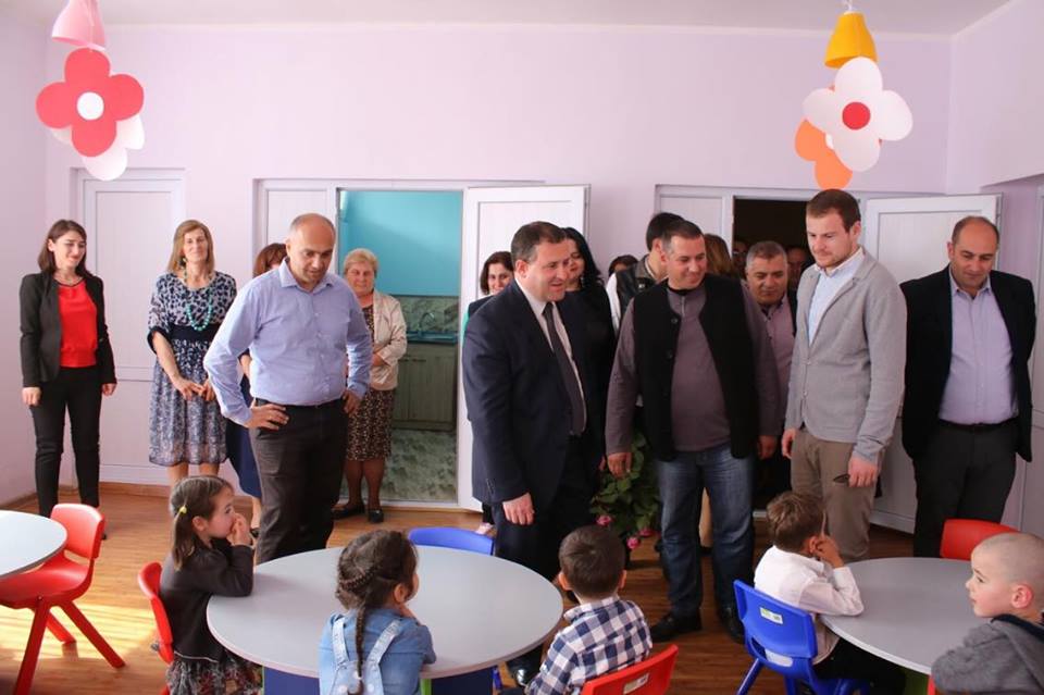 დაგვაში საბავშვო ბაღი გაიხსნა