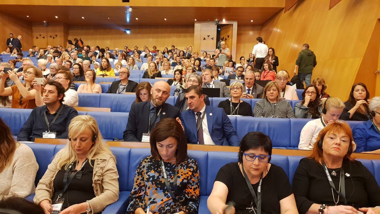 დავით ბაციკაძე და ვახტანგ წულაძე ბილბაოს კონფერენციას ესწრებიან