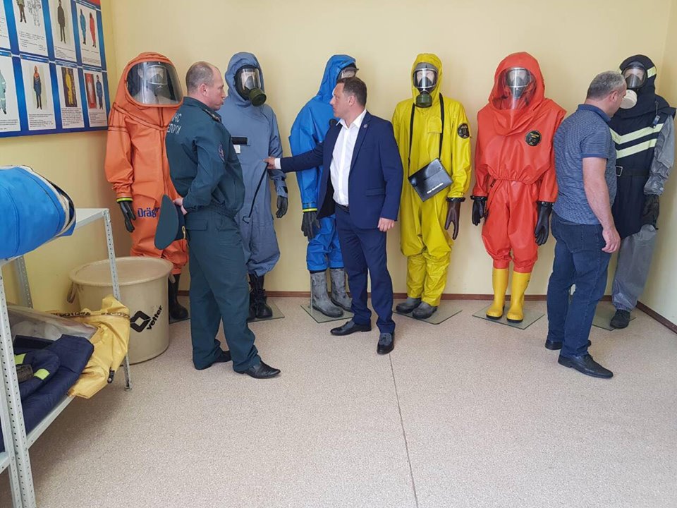 ბელორუსიაში ვიზიტი გრძელდება