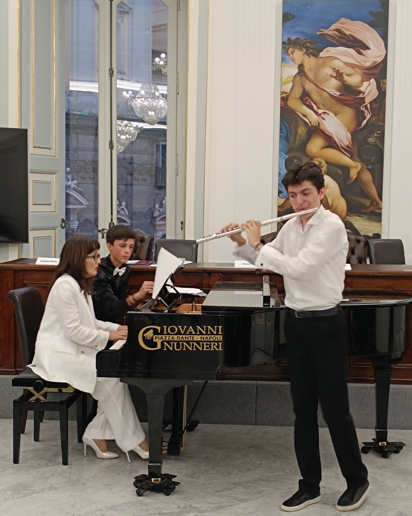 ირაკლი ჩავლეიშვილი, აჭარის დელეგაციასთან ერთად,  ქალაქ ნეაპოლში, კამპანიის რეგიონის საბჭოს თავმჯდომარის მოადგილეს შეხვდა