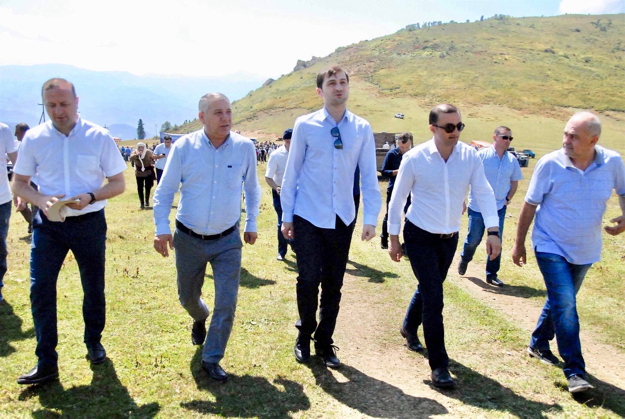 დავით გაბაიძე ფოლკლორულ ფესტივალ &nbsp;„ჯვარიმინდორს“დაესწრო