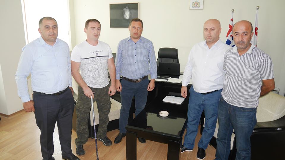 ლადო მგალობლიშვილი პარანიჩბოსნობის ფედერაციის პრეზიდენტს შეხვდა