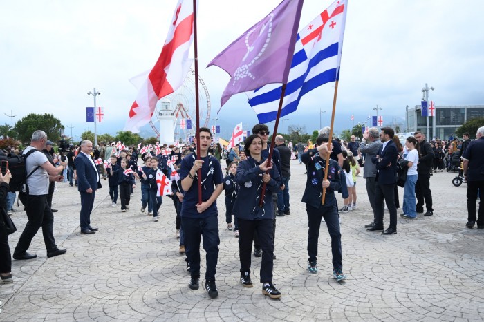 საქართველოს დამოუკიდებლობის დღე საზეიმოდ აღინიშნა