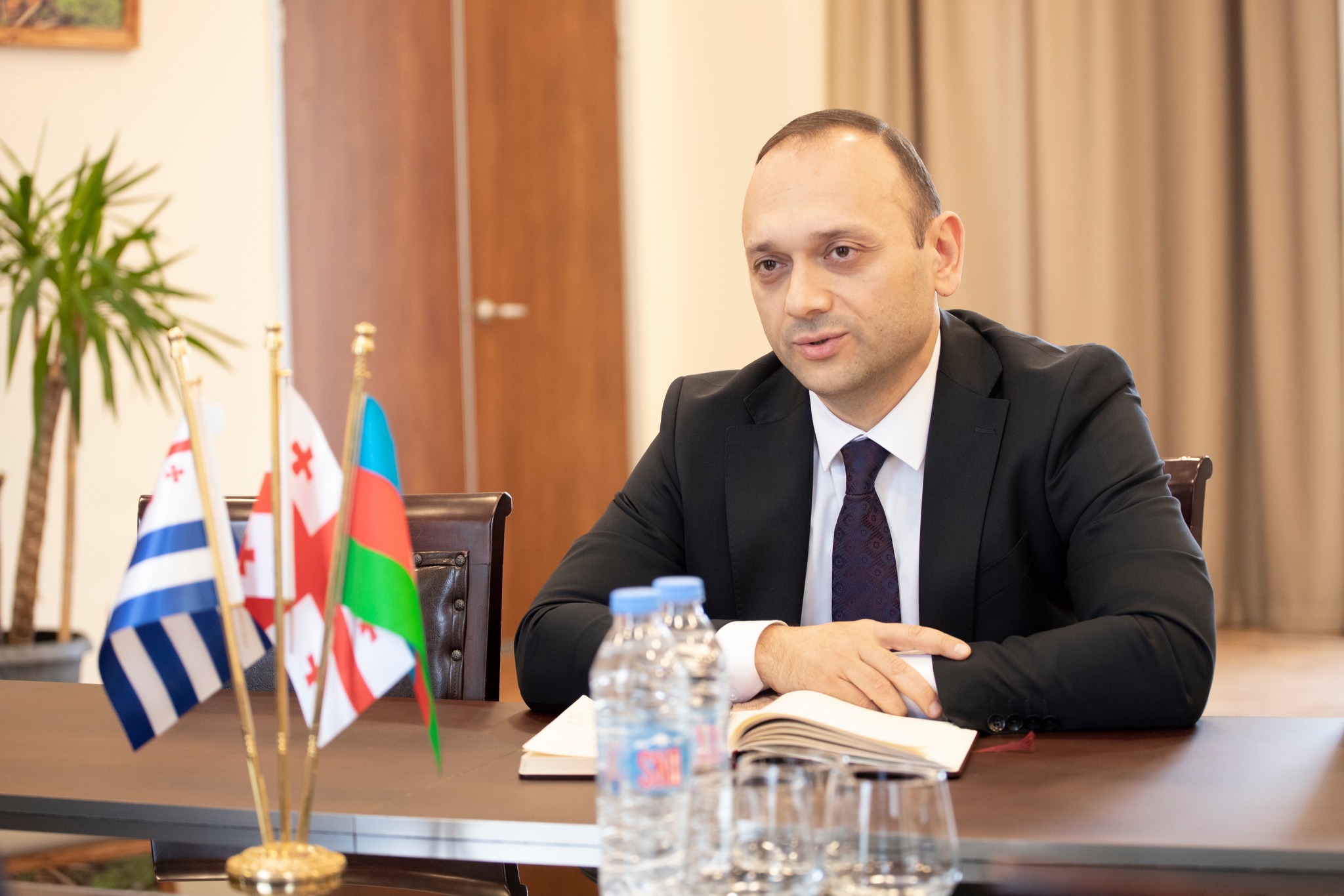 დავით გაბაიძემ ფუად აზიზოვს უმასპინძლა