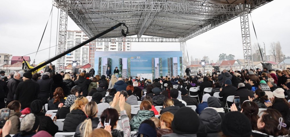 ბათუმში „ოცნების ქალაქის“ მშენებლობის მეორე ეტაპი იწყება