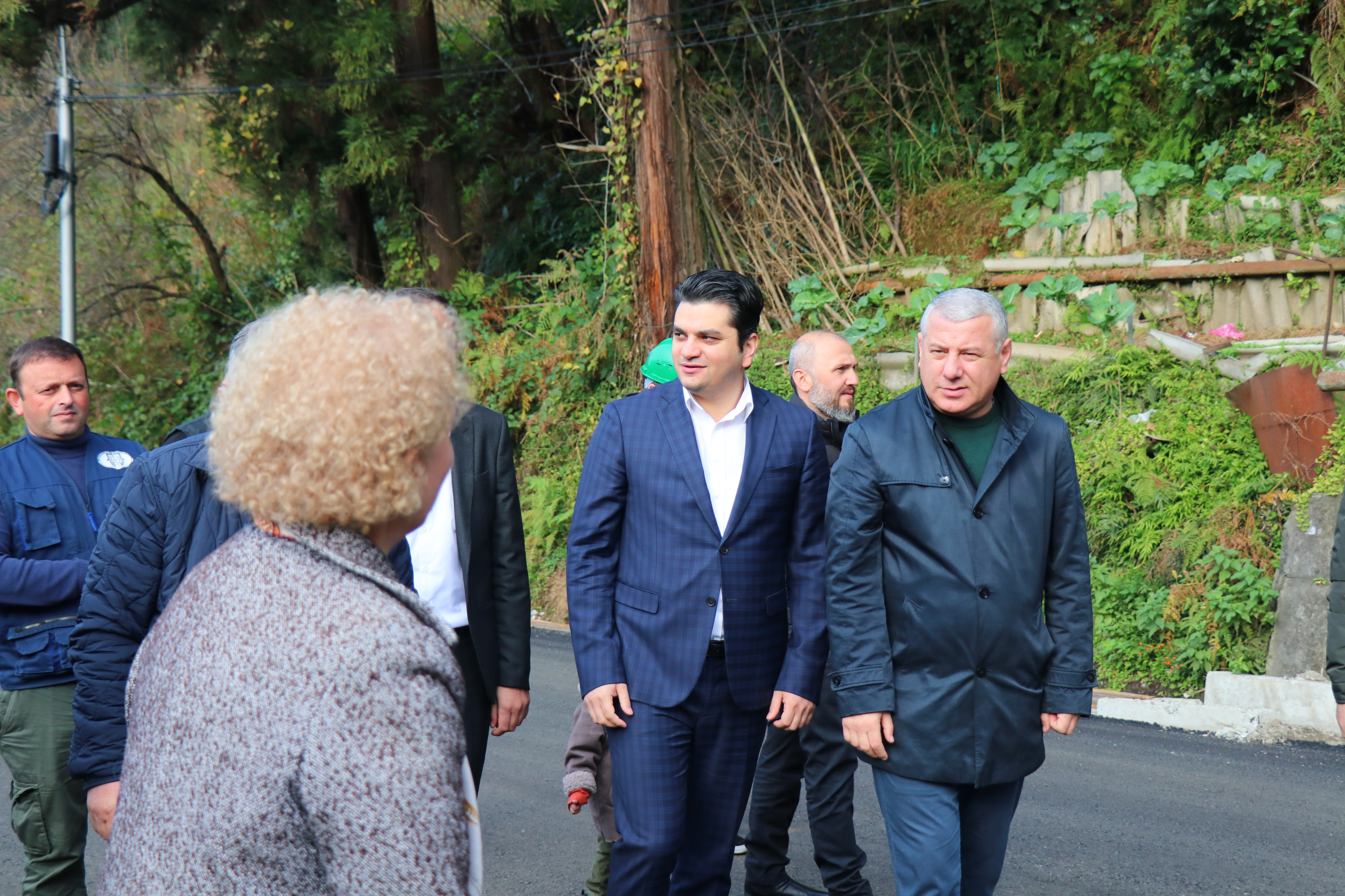 ფრიდონ ფუტკარაძე გოროდოკი-ახალშენი-ზედა წინსვლის გზის სარეაბილიტაციო სამუშაოებს გაეცნო