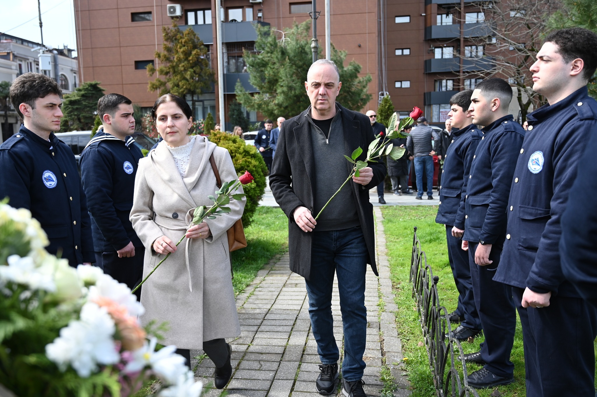 ბათუმისათვის ბრძოლებში დაღუპულები გაიხსენეს