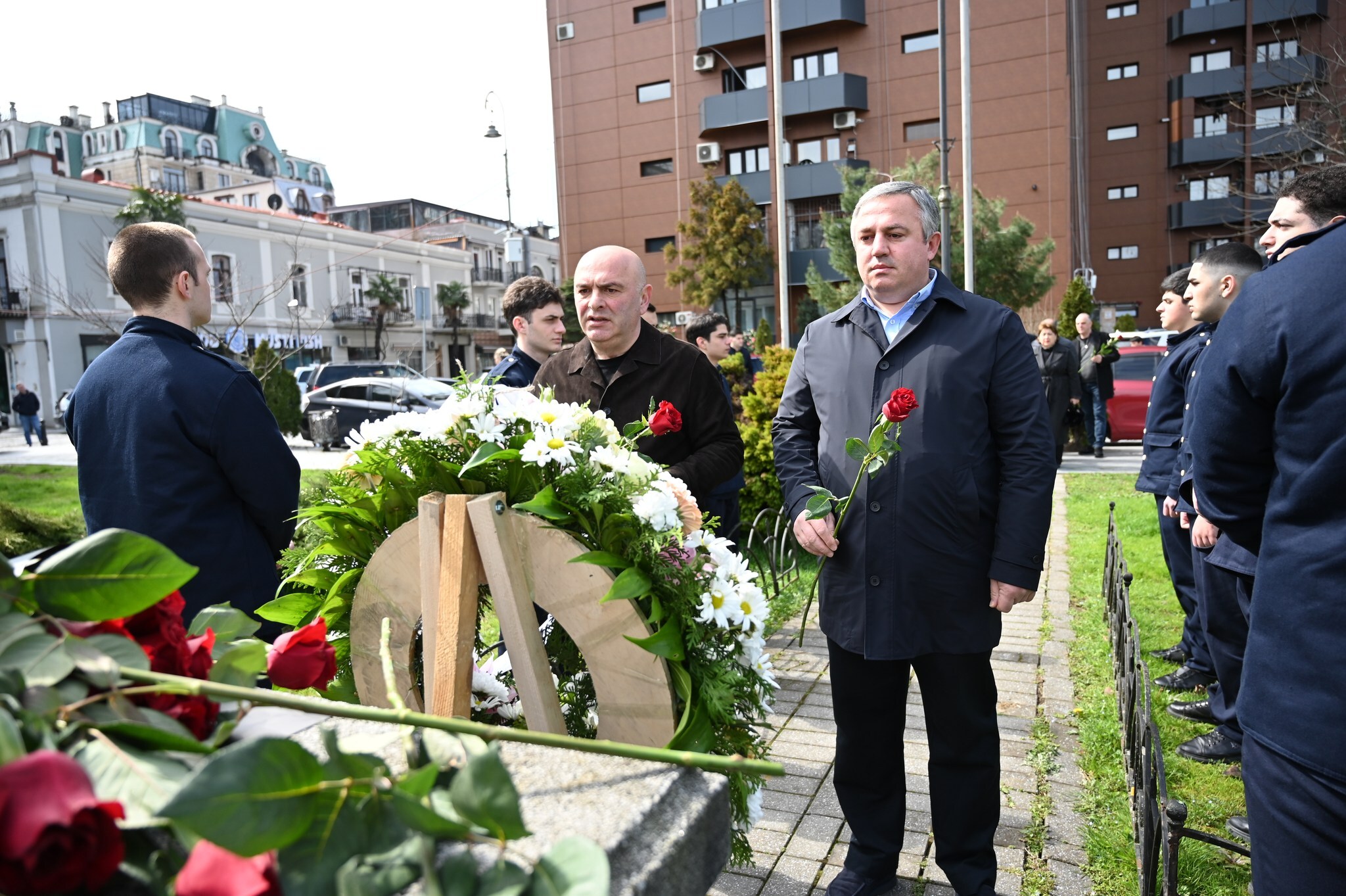 ბათუმისათვის ბრძოლებში დაღუპულები გაიხსენეს