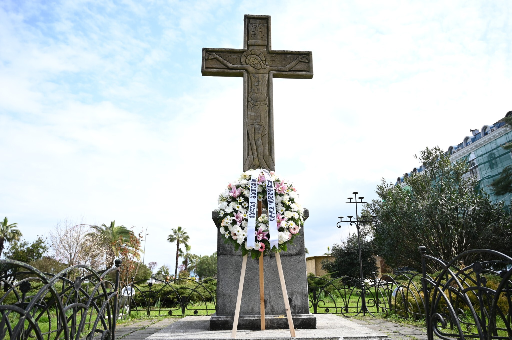 ბათუმისათვის ბრძოლებში დაღუპულები გაიხსენეს