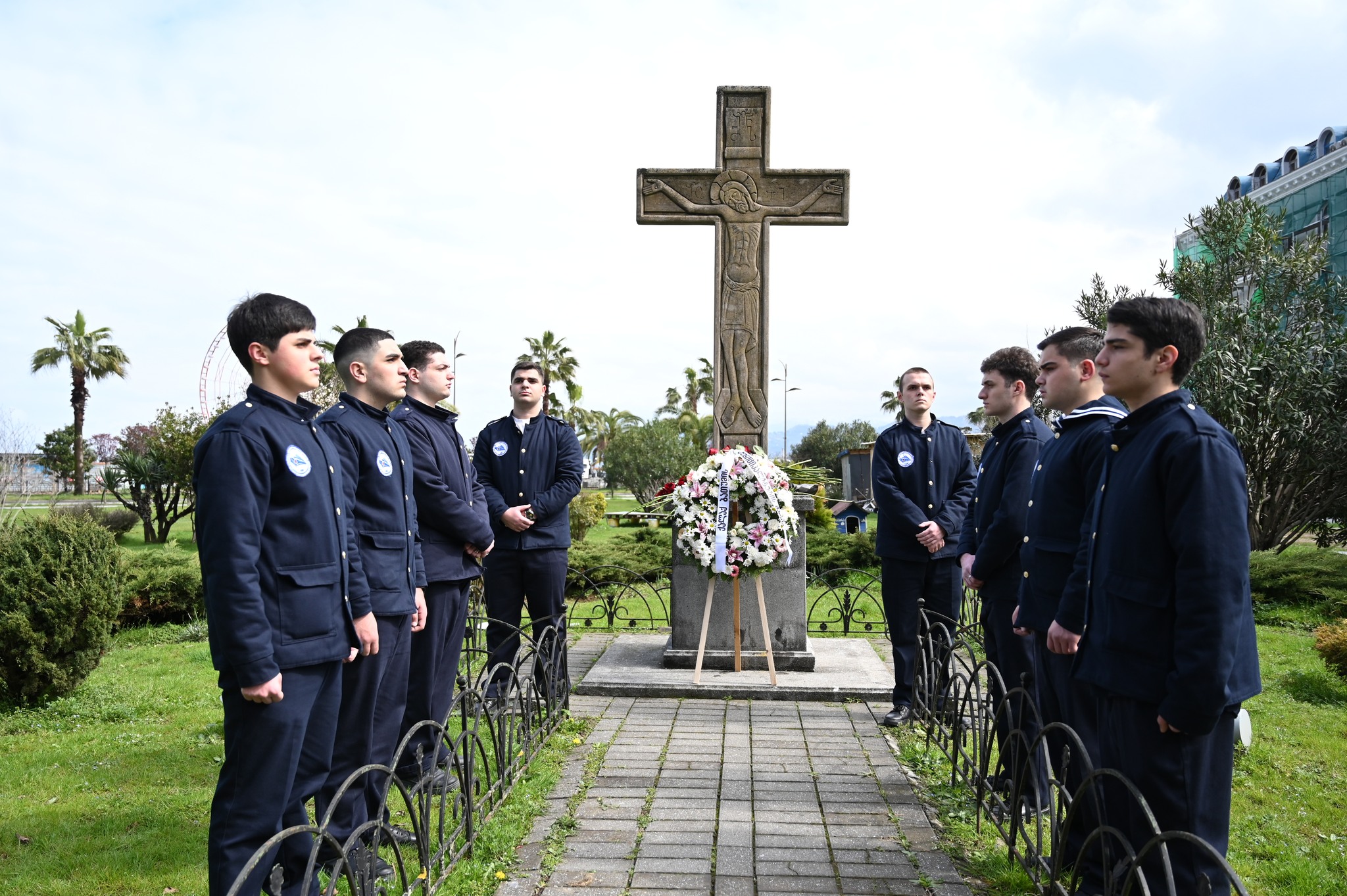 ბათუმისათვის ბრძოლებში დაღუპულები გაიხსენეს