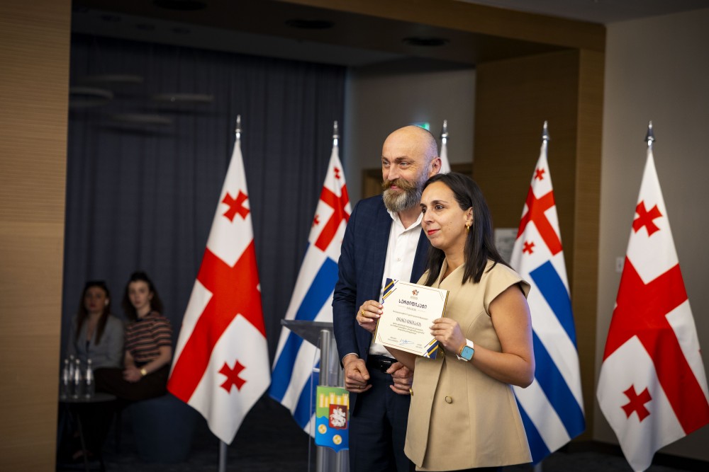 ''პროექტი ჩემს გაკვეთილზე'' გამარჯვებულების დაჯილდოება