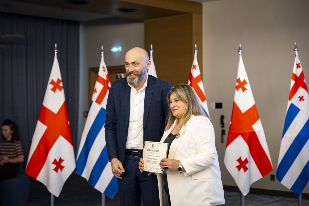 ''პროექტი ჩემს გაკვეთილზე'' გამარჯვებულების დაჯილდოება