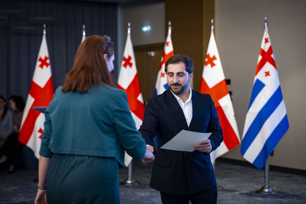 ''პროექტი ჩემს გაკვეთილზე'' გამარჯვებულების დაჯილდოება