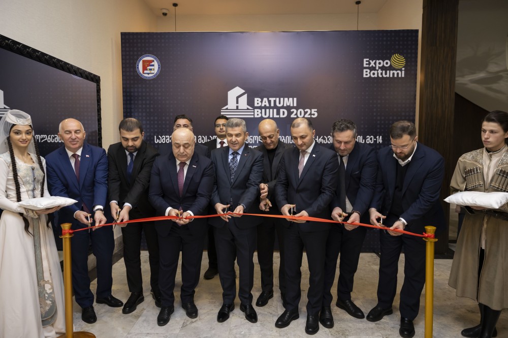  ბათუმი „Batumi Build - 2025“ მე-14  საერთაშორისო გამოფენას მასპინძლობს