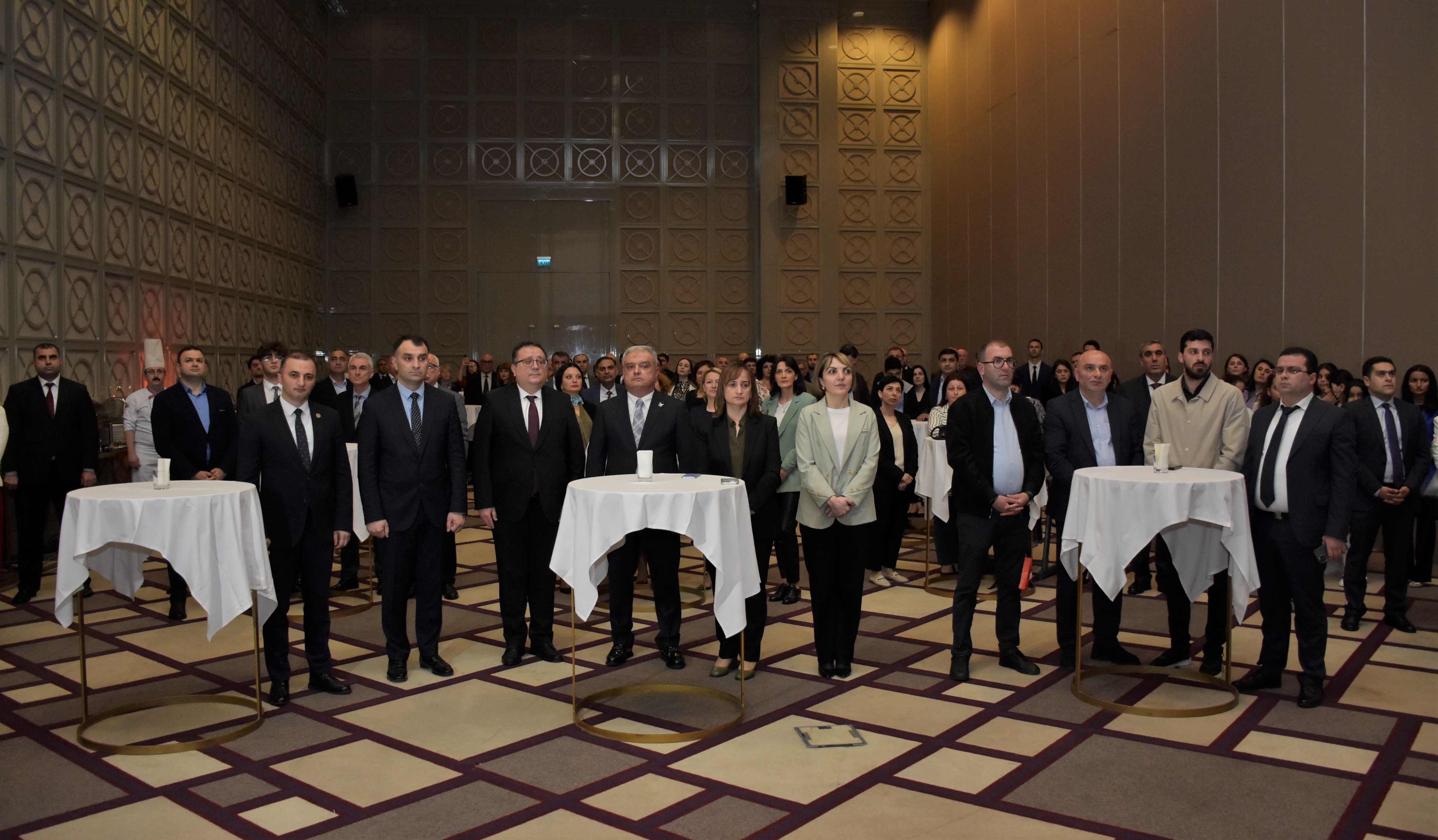 დავით გაბაიძე ჰეიდარ ალიევის 100 წლის იუბილესადმი მიძღვნილი ღონისძიებაზე