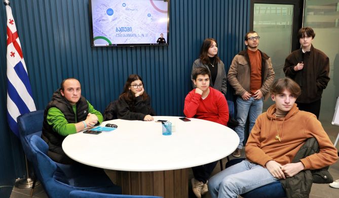 ვიზიტორთა ცენტრის ახალი შენობის გახსნა