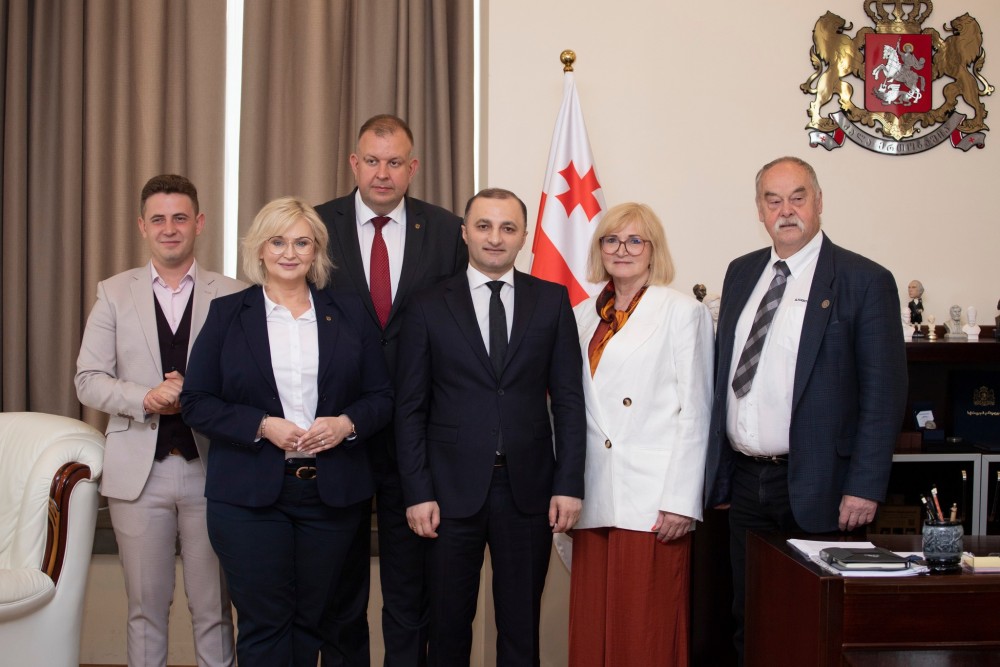 აჭარის უმაღლეს საბჭოში პოლონეთის დელეგაციას უმასპინძლეს