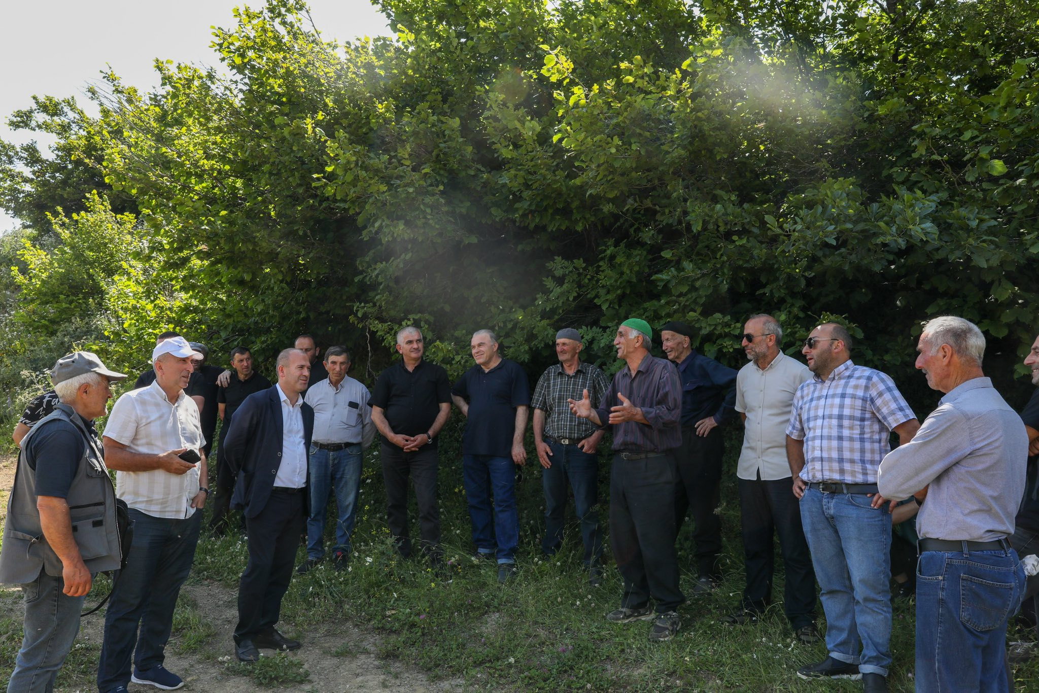 ვახტანგ ბერიძე ხულოში მიმდინარე ინფრასტრუქტურულ პროექტებს გაეცნო