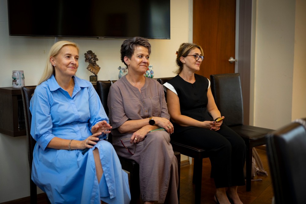 დავით გაბაიძემ ქვემო სილეზიის დელეგაციას უმასპინძლა