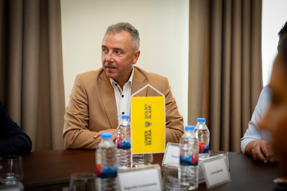 დავით გაბაიძემ ქვემო სილეზიის დელეგაციას უმასპინძლა