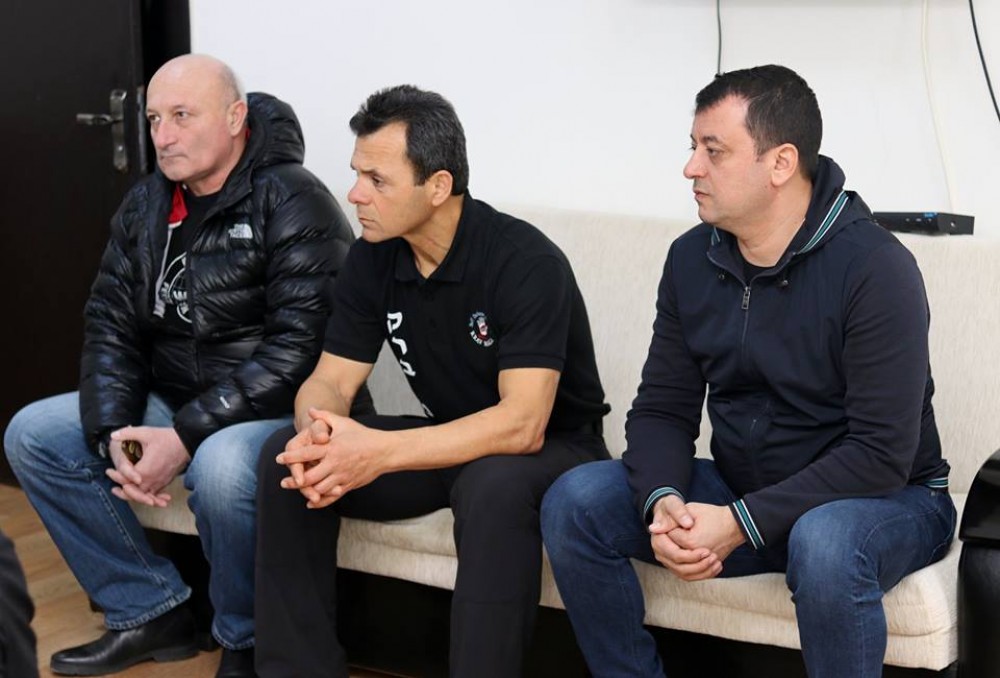 ლადო მგალობლიშვილი კრავ მაგას ფედერაციის წარმომადგენლებს შეხვდა