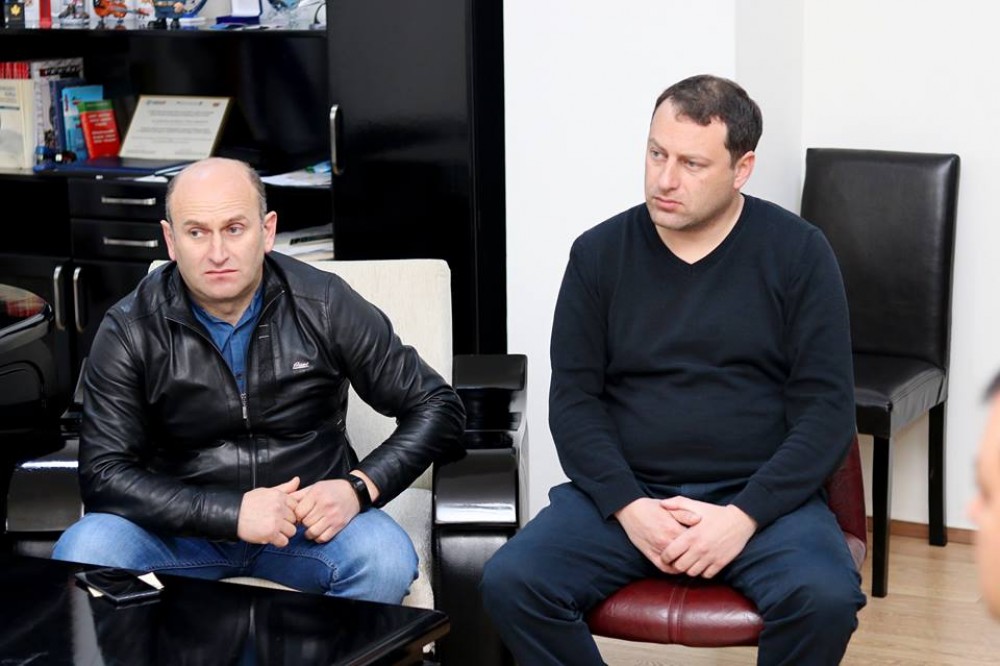 ლადო მგალობლიშვილი კრავ მაგას ფედერაციის წარმომადგენლებს შეხვდა