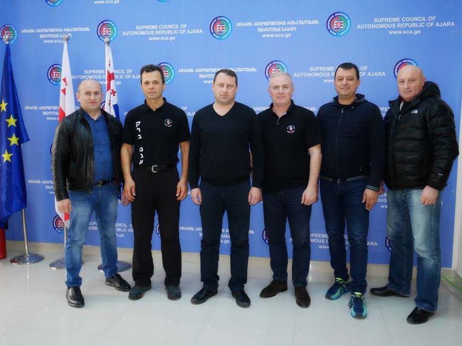 ლადო მგალობლიშვილი კრავ მაგას ფედერაციის წარმომადგენლებს შეხვდა