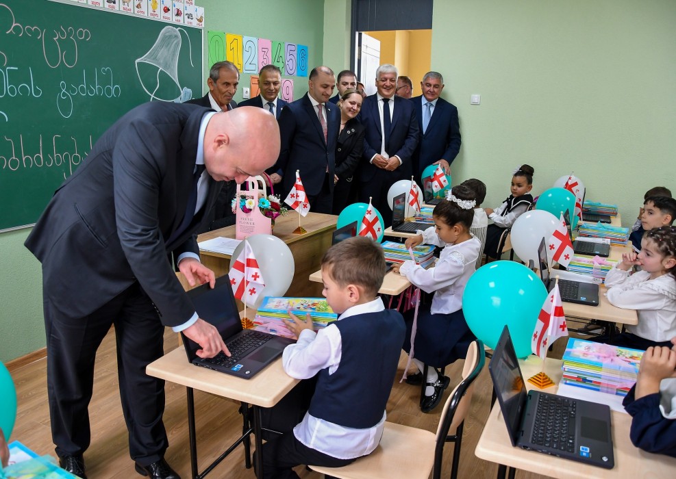 ჯიხანჯურსა და აჭყვისთავში სკოლების სრული რეაბილიტაცია დასრულდა, სოფელ გვარას კი ახალი საბავშვო ბაღი შეემატა