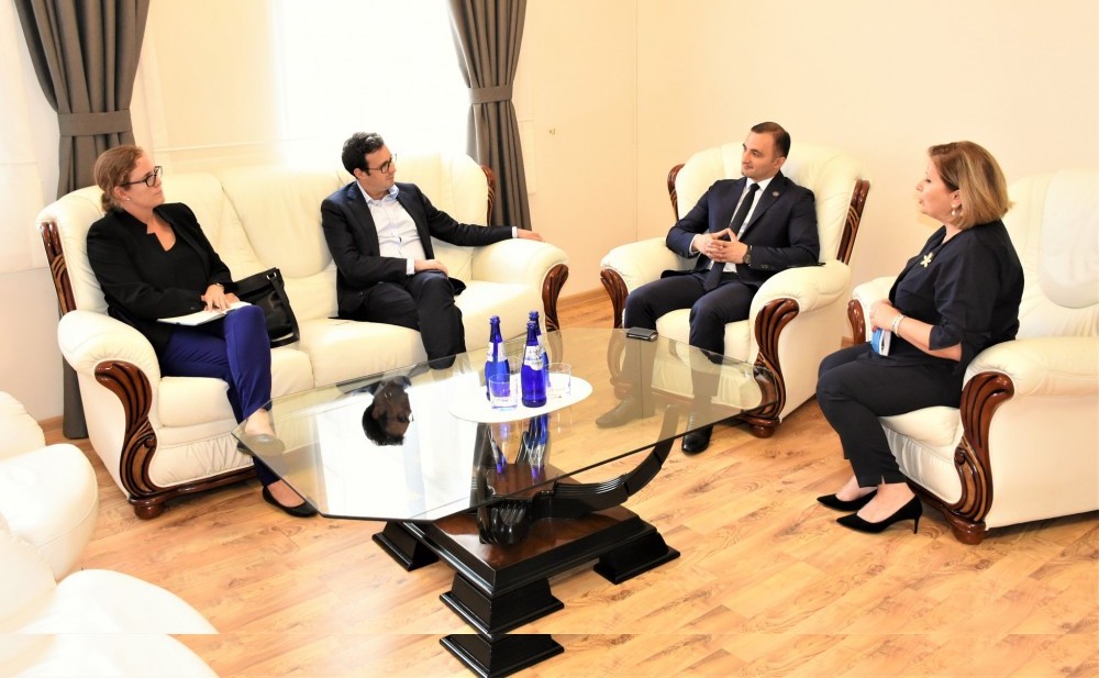 შეხვედრა ავსტრალიისა და კანადის დიპლომატიური კორპუსის წარმომადგენლებთან